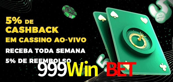 Promoções do cassino ao Vivo 999Win Bet
